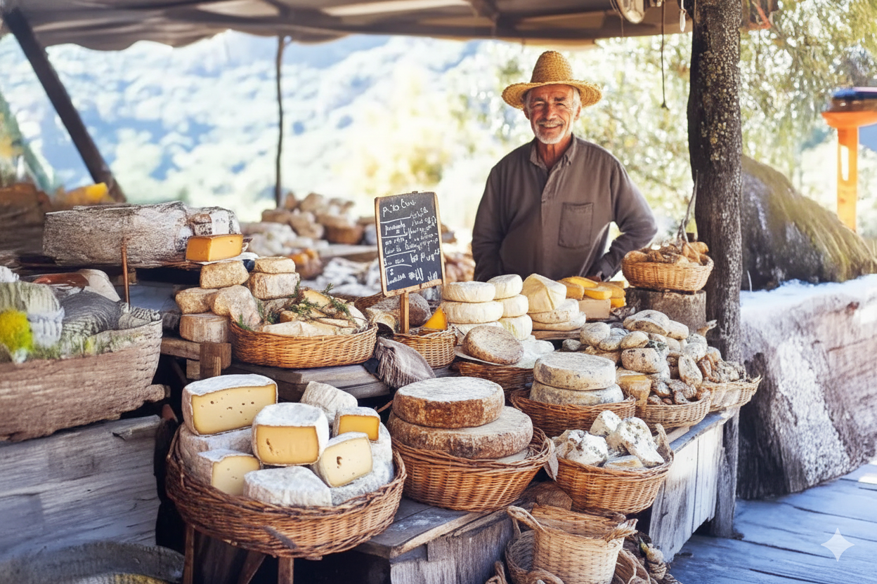 Les meilleures fromageries corses